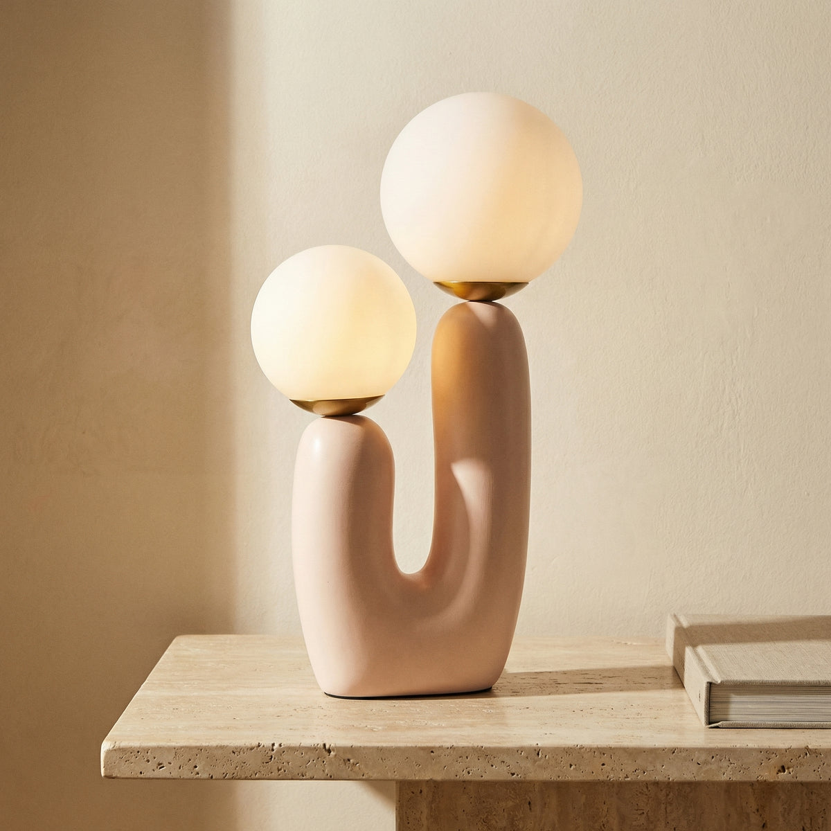 Resin Cactus Table Lamp Natural Design-Lighting > Table Lamps-casanuva-casanuva