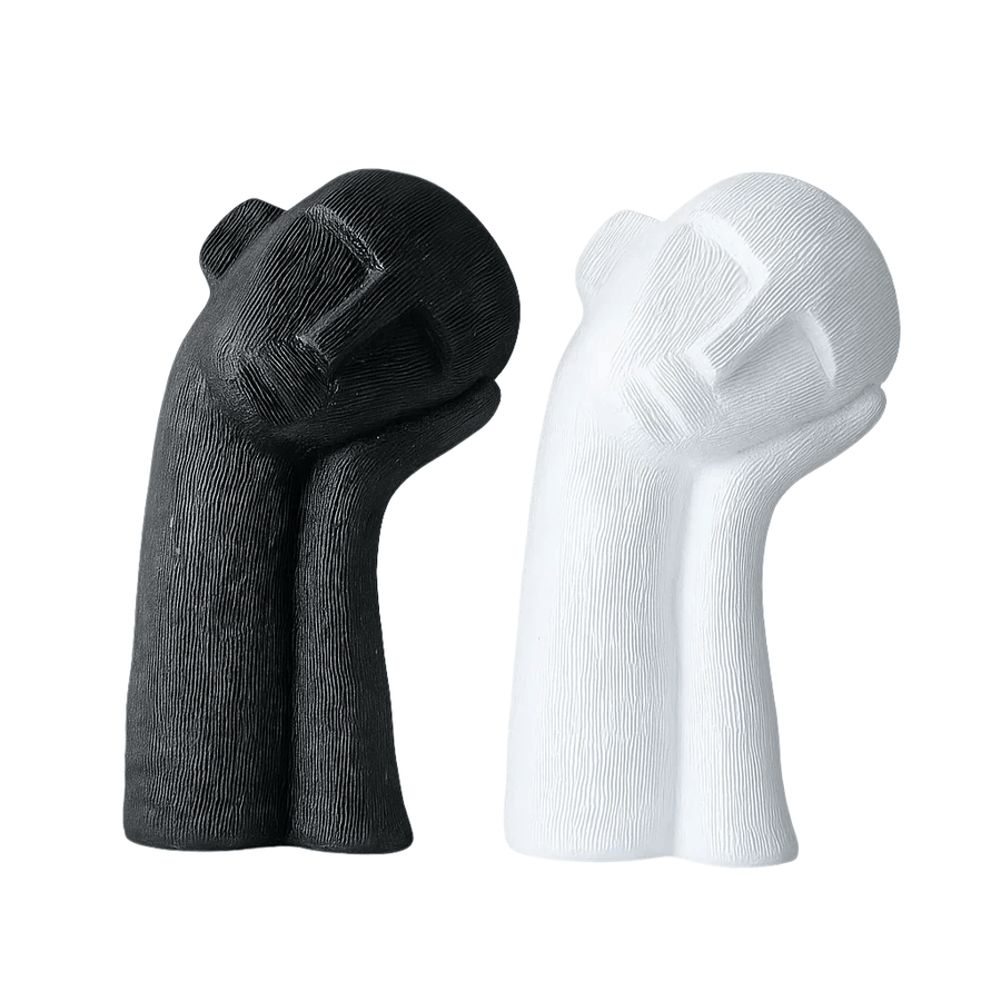 Resin Face Sculpture-Home Decor > Sculptures & Figurines-casanuva-casanuva