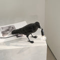 Resin Table Lamp with Raven Design-Lighting > Table Lamps-casanuva-casanuva