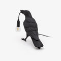 Resin Table Lamp with Raven Design-Lighting > Table Lamps-casanuva-casanuva