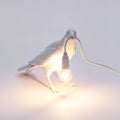 Resin Table Lamp with Raven Design-Lighting > Table Lamps-casanuva-casanuva