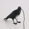 Resin Table Lamp with Raven Design-Lighting > Table Lamps-casanuva-casanuva