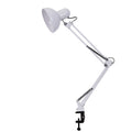 Retractable Long Arm Clip Table Lamp ABS 1-Light for Bedroom-Lighting > Table Lamps-casanuva-White-100V-120V-casanuva