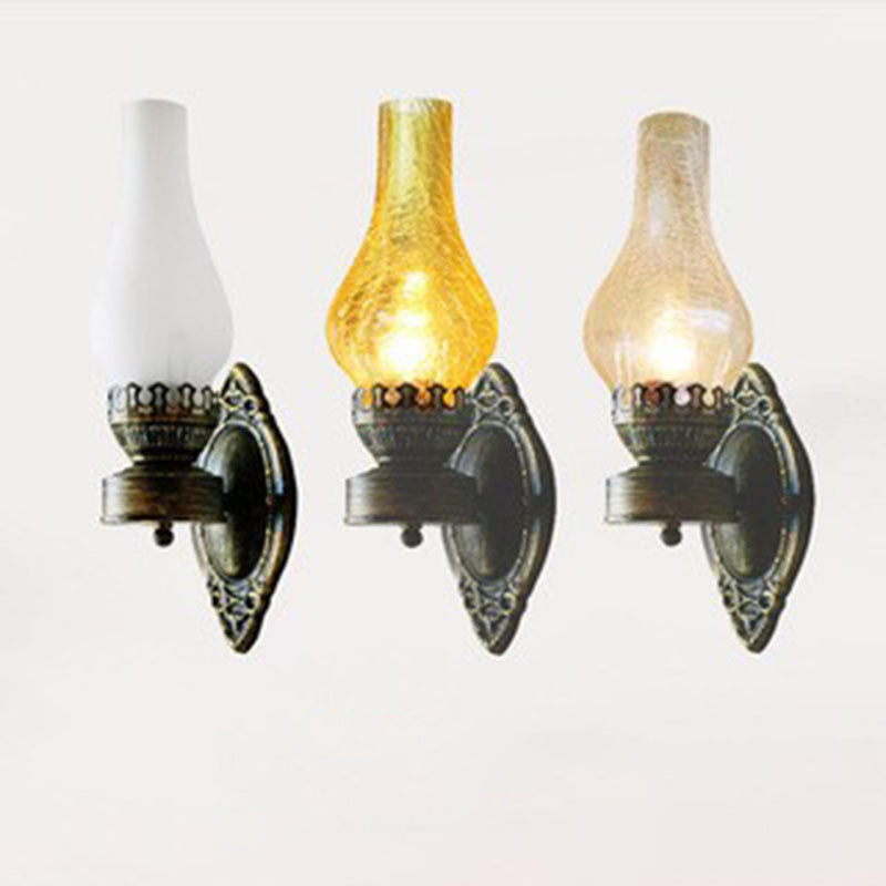 Retro Kerosene Wall Sconce Lamp 1-Light Design-Lighting > Wall Lights-casanuva-casanuva