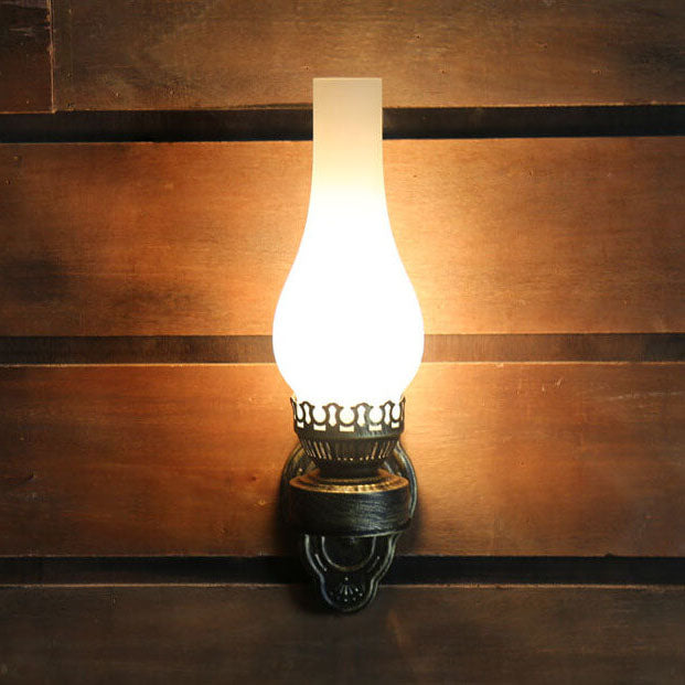 Retro Kerosene Wall Sconce Lamp 1-Light Design-Lighting > Wall Lights-casanuva-casanuva