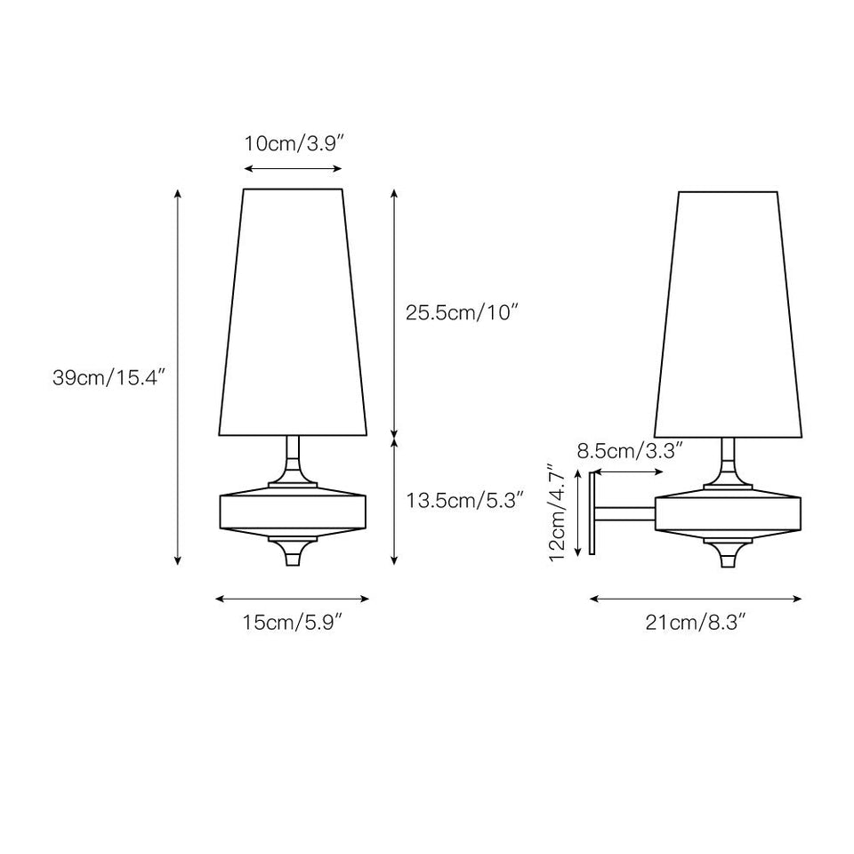Rho Wall Lamp LED-Lighting > Wall Lights-casanuva-casanuva