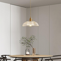 Ribbed Glass Pendant Light Vintage Design-Lighting > Pendant Lights-casanuva-casanuva