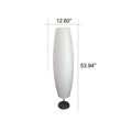 Rice Paper Column Floor Lamp 2-Light Nordic Minimalist Design-Lighting > Floor Lamps-casanuva-casanuva