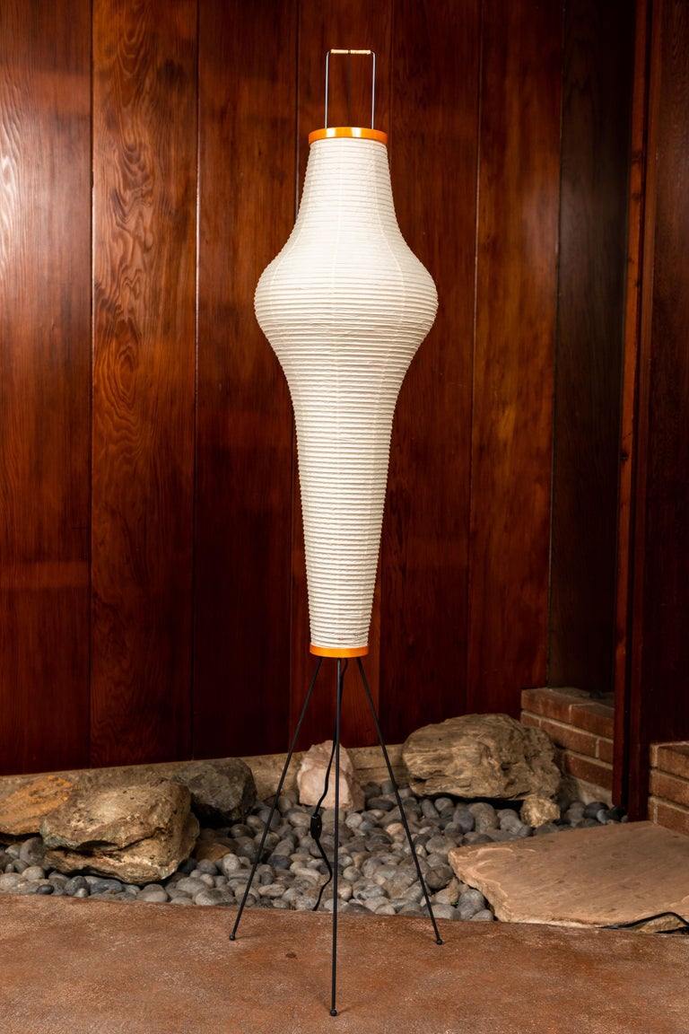 Rice Paper Floor Lamp with Soft Glow Lighting-Lighting > Floor Lamps-casanuva-casanuva