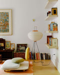 Rice Paper Floor Lamp with Soft Glow Lighting-Lighting > Floor Lamps-casanuva-casanuva