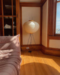 Rice Paper Floor Lamp with Soft Glow Lighting-Lighting > Floor Lamps-casanuva-casanuva