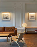 Rice Paper Floor Lamp with Soft Glow Lighting-Lighting > Floor Lamps-casanuva-casanuva