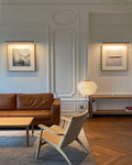 Rice Paper Floor Lamp with Soft Glow Lighting-Lighting > Floor Lamps-casanuva-casanuva
