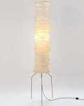 Rice Paper Floor Lamp with Soft Glow Lighting-Lighting > Floor Lamps-casanuva-casanuva