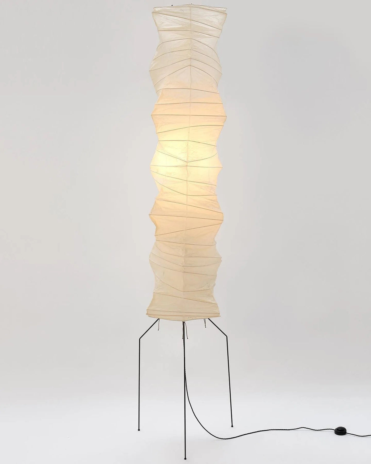 Rice Paper Floor Lamp with Soft Glow Lighting-Lighting > Floor Lamps-casanuva-casanuva