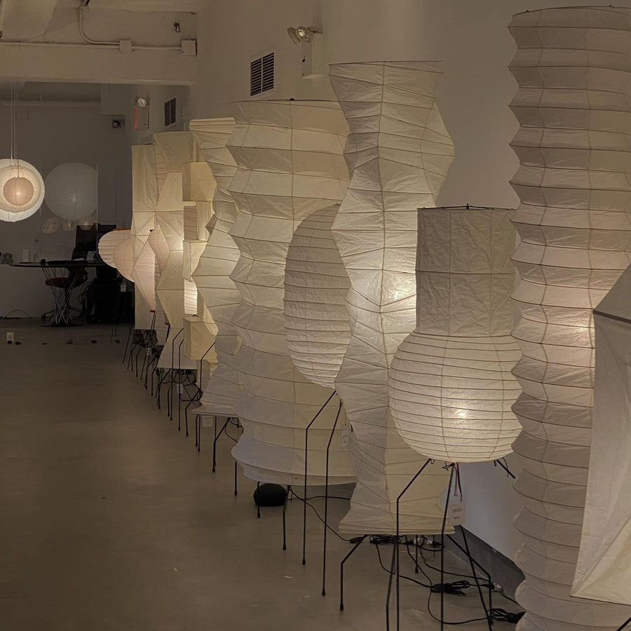 Rice Paper Floor Lamp with Soft Glow Lighting-Lighting > Floor Lamps-casanuva-casanuva