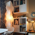 Rice Paper Floor Lamp with Soft Glow Lighting-Lighting > Floor Lamps-casanuva-casanuva