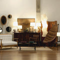 Rice Paper Floor Lamp with Soft Glow Lighting-Lighting > Floor Lamps-casanuva-casanuva