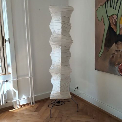 Rice Paper Floor Lamp with Soft Glow Lighting-Lighting > Floor Lamps-casanuva-casanuva
