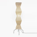 Rice Paper Floor Lamp with Soft Glow Lighting-Lighting > Floor Lamps-casanuva-casanuva