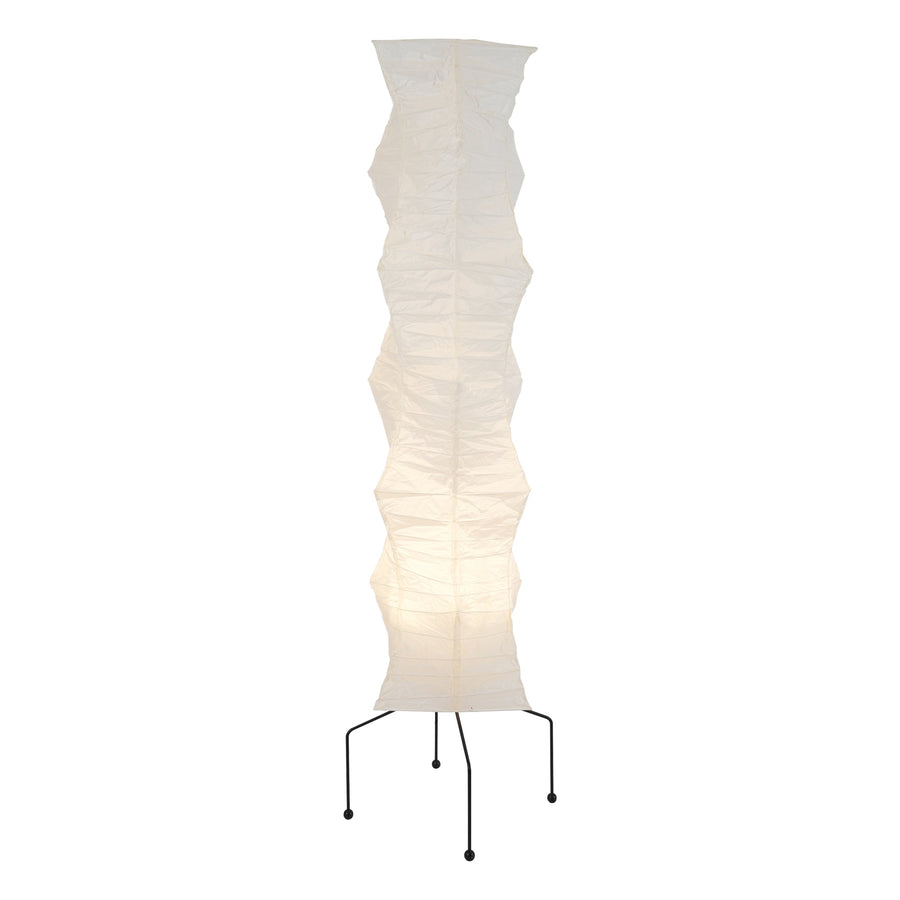 Rice Paper Floor Lamp with Soft Glow Lighting-Lighting > Floor Lamps-casanuva-casanuva