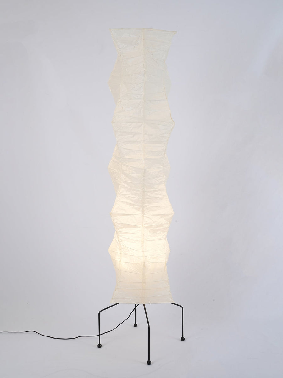 Rice Paper Floor Lamp with Soft Glow Lighting-Lighting > Floor Lamps-casanuva-casanuva