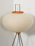 Rice Paper Floor Lamp with Soft Glow Lighting-Lighting > Floor Lamps-casanuva-casanuva