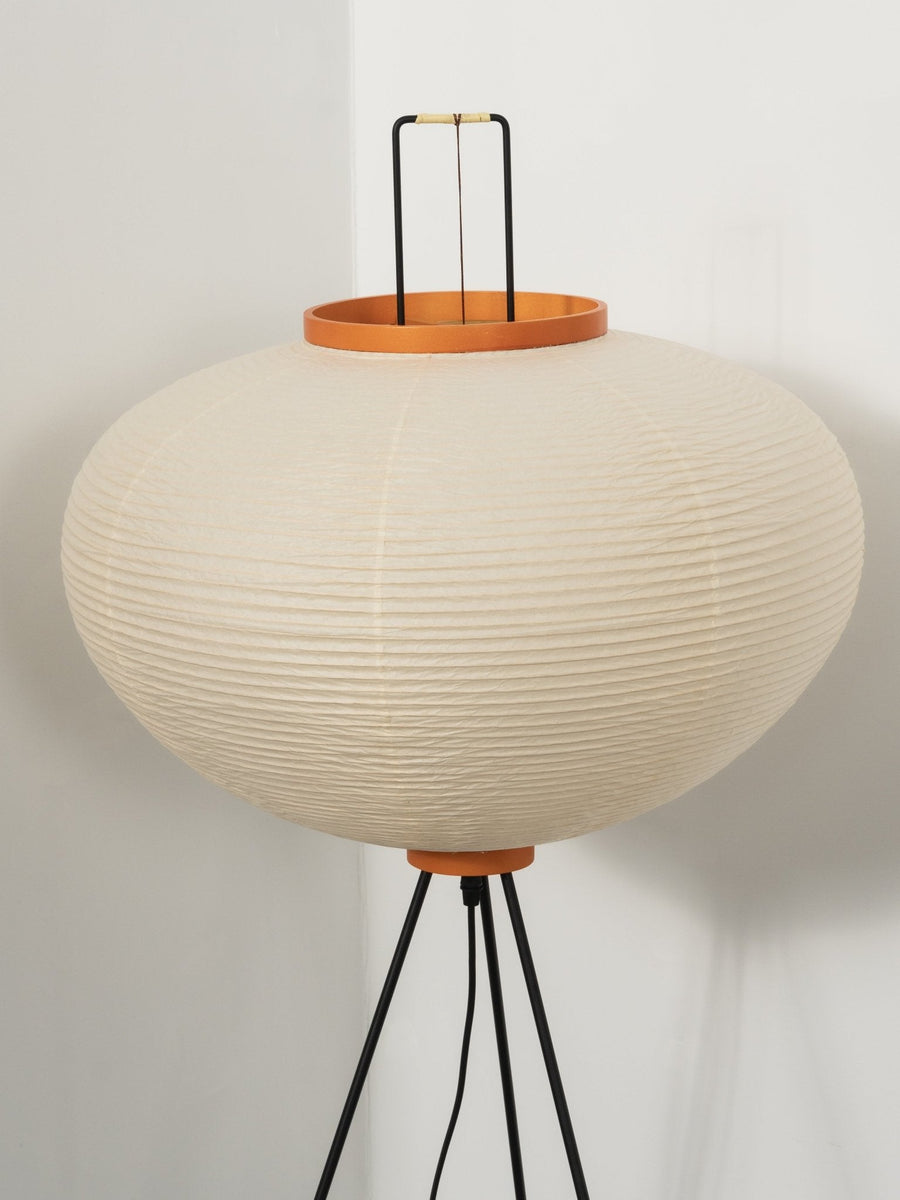 Rice Paper Floor Lamp with Soft Glow Lighting-Lighting > Floor Lamps-casanuva-casanuva