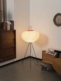Rice Paper Floor Lamp with Soft Glow Lighting-Lighting > Floor Lamps-casanuva-casanuva