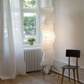 Rice Paper Floor Lamp with Soft Glow Lighting-Lighting > Floor Lamps-casanuva-casanuva