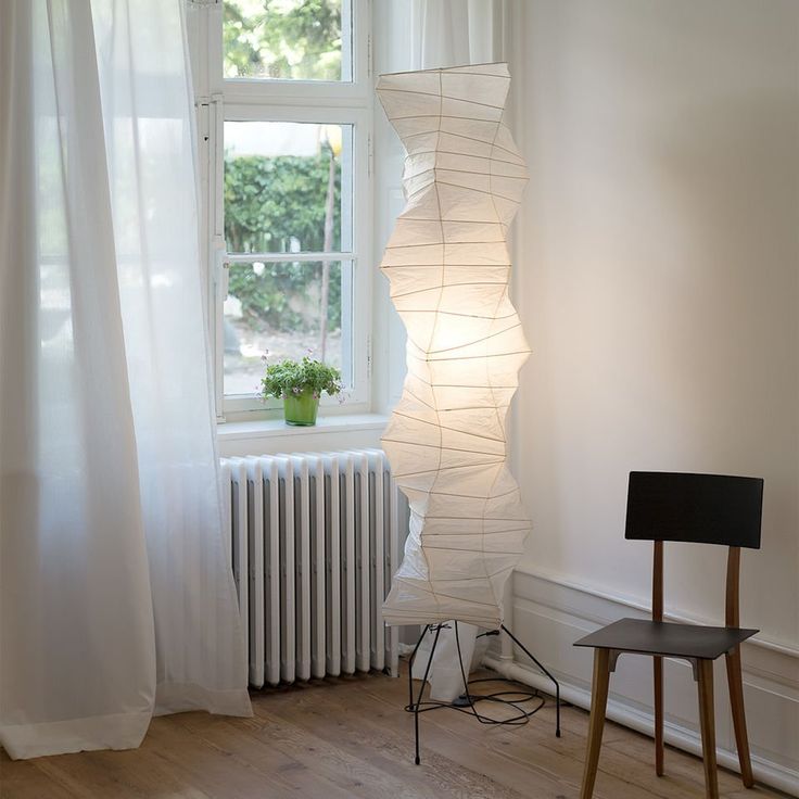 Rice Paper Floor Lamp with Soft Glow Lighting-Lighting > Floor Lamps-casanuva-casanuva
