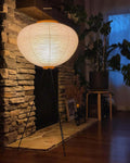 Rice Paper Floor Lamp with Soft Glow Lighting-Lighting > Floor Lamps-casanuva-casanuva