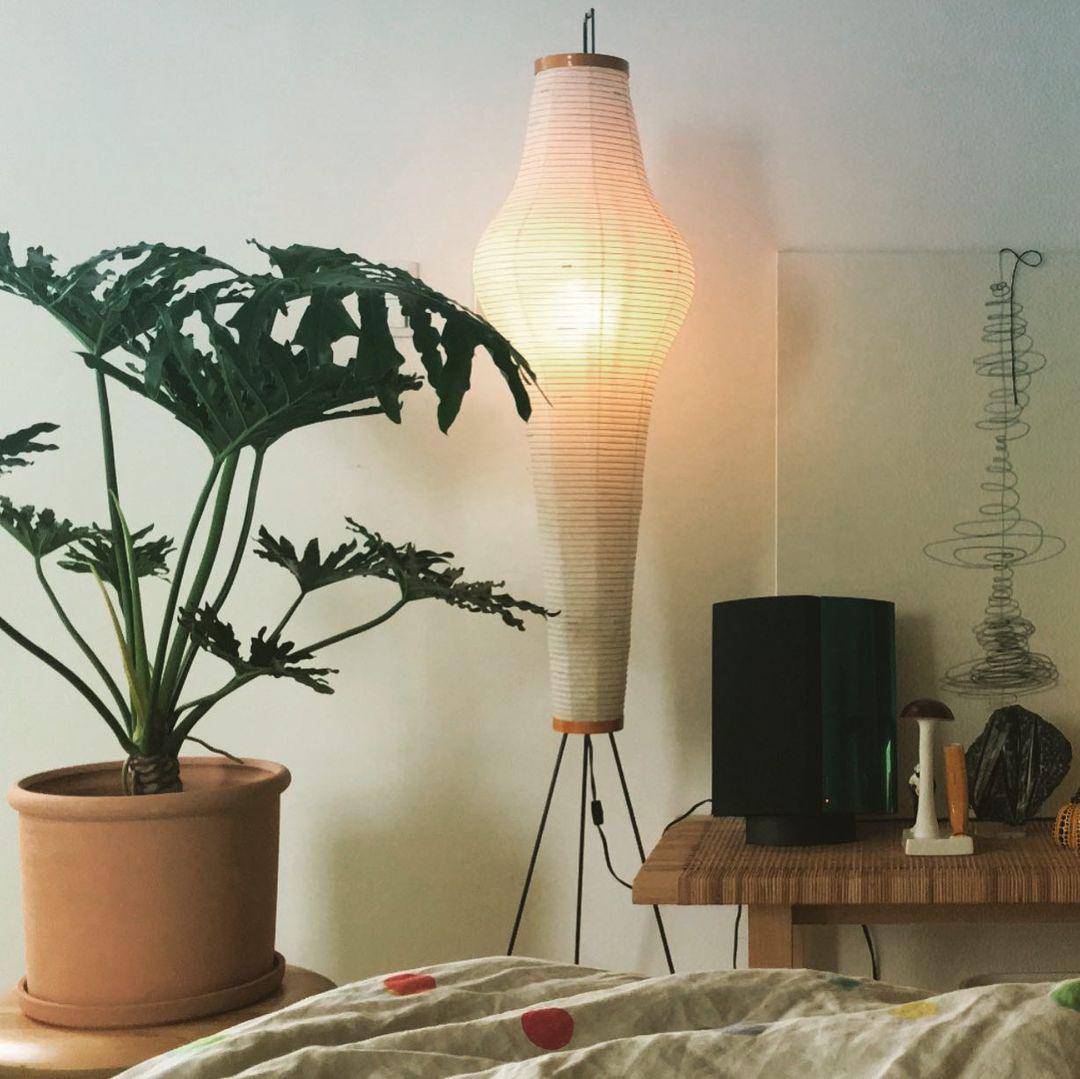 Rice Paper Floor Lamp with Soft Glow Lighting-Lighting > Floor Lamps-casanuva-casanuva