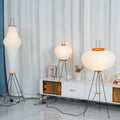Rice Paper Floor Lamp with Soft Glow Lighting-Lighting > Floor Lamps-casanuva-casanuva
