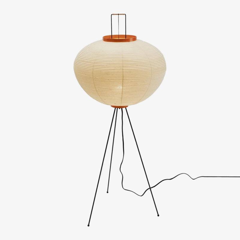 Rice Paper Floor Lamp with Soft Glow Lighting-Lighting > Floor Lamps-casanuva-casanuva