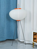 Rice Paper Floor Lamp with Soft Glow Lighting-Lighting > Floor Lamps-casanuva-casanuva