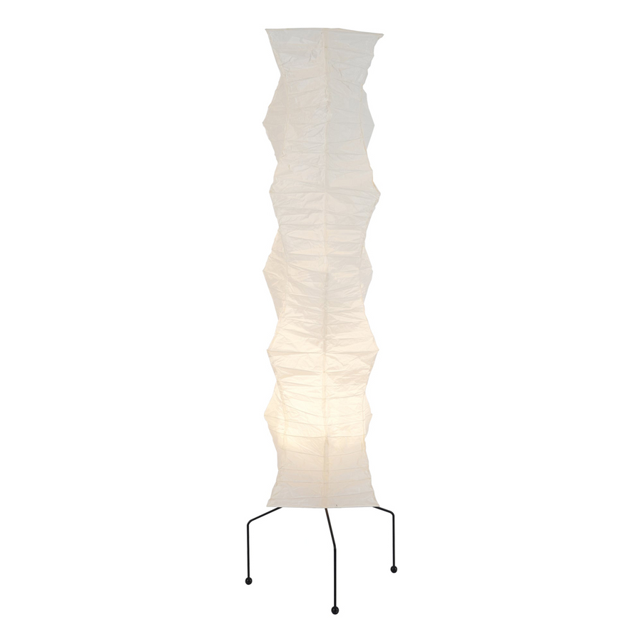 Rice Paper Floor Lamp with Soft Glow Lighting-Lighting > Floor Lamps-casanuva-47cmx190cm-White-US Plug-casanuva
