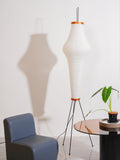 Rice Paper Floor Lamp with Soft Glow Lighting-Lighting > Floor Lamps-casanuva-casanuva