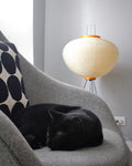 Rice Paper Floor Lamp with Soft Glow Lighting-Lighting > Floor Lamps-casanuva-casanuva