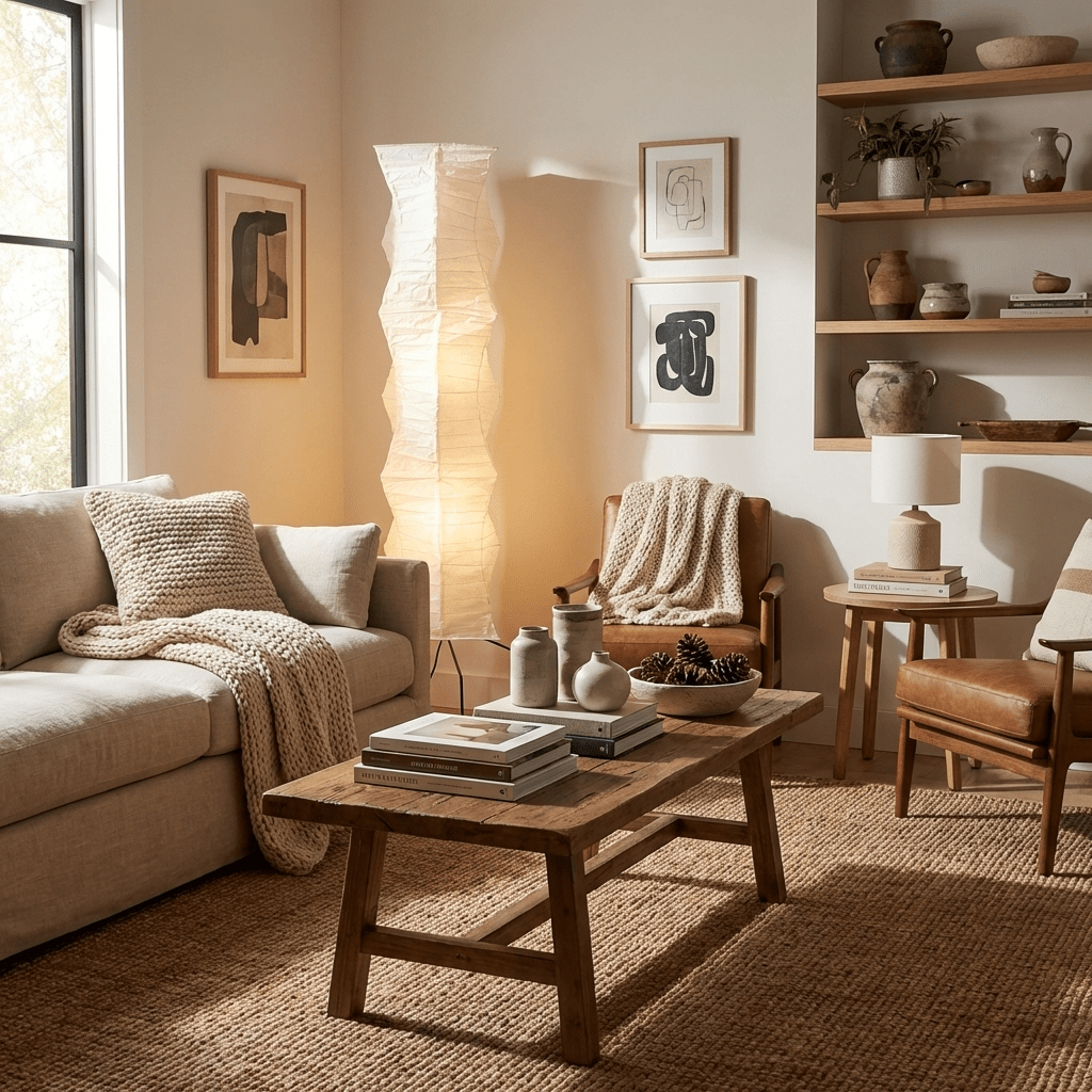 Rice Paper Floor Lamp with Soft Glow Lighting-Lighting > Floor Lamps-casanuva-casanuva