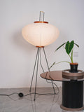 Rice Paper Floor Lamp with Soft Glow Lighting-Lighting > Floor Lamps-casanuva-casanuva