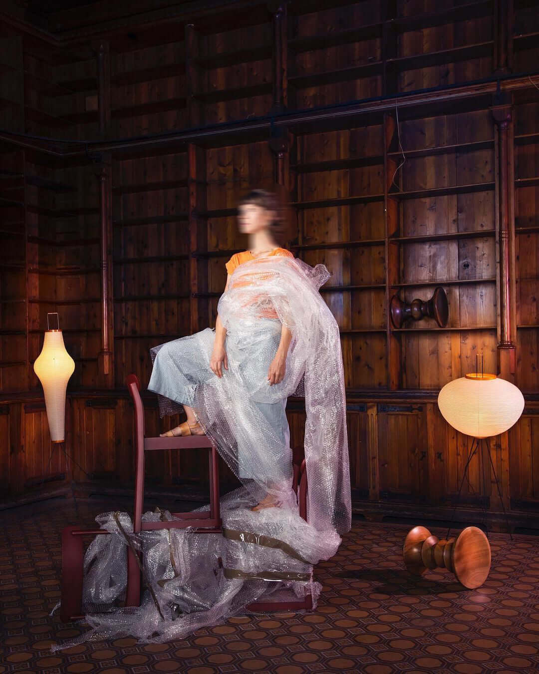 Rice Paper Floor Lamp with Soft Glow Lighting-Lighting > Floor Lamps-casanuva-casanuva