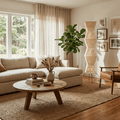 Rice Paper Floor Lamp with Soft Glow Lighting-Lighting > Floor Lamps-casanuva-casanuva