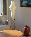 Rice Paper Floor Lamp with Soft Glow Lighting-Lighting > Floor Lamps-casanuva-casanuva