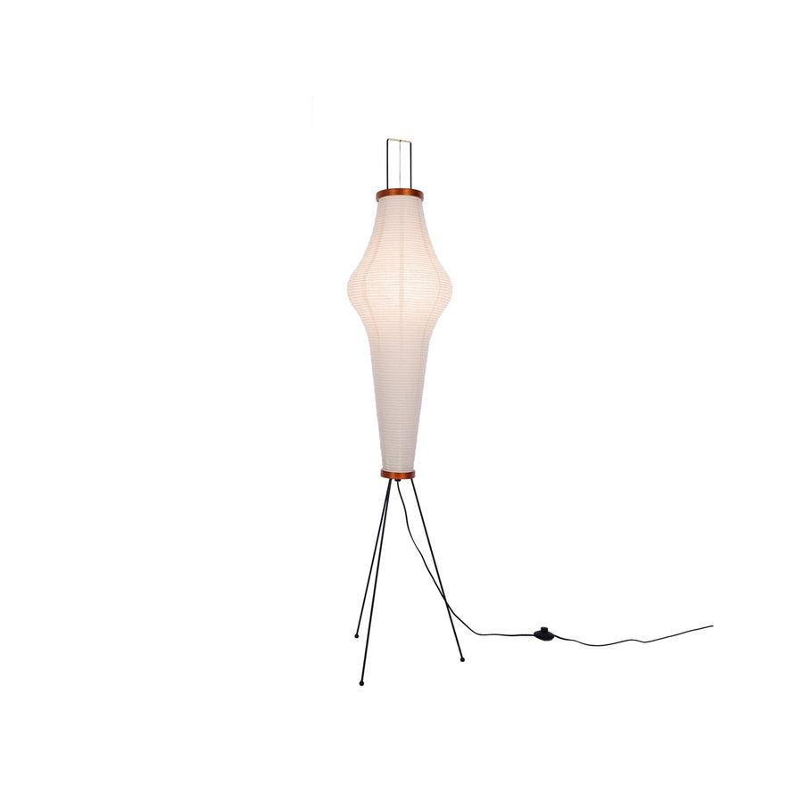 Rice Paper Floor Lamp with Soft Glow Lighting-Lighting > Floor Lamps-casanuva-casanuva