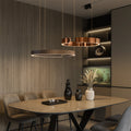 Ring Pendant Light with Adjustable Height-Lighting > Pendant Lights-casanuva-casanuva