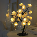 Rose Tree Floral Arrangement-Home Decor > Decorative Accessories-casanuva-casanuva