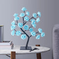 Rose Tree Floral Arrangement-Home Decor > Decorative Accessories-casanuva-Blue-casanuva