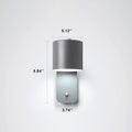 Rotatable Cylinder Wall Sconce 1-Light Nordic Style Lamp-Lighting > Wall Lights-casanuva-casanuva