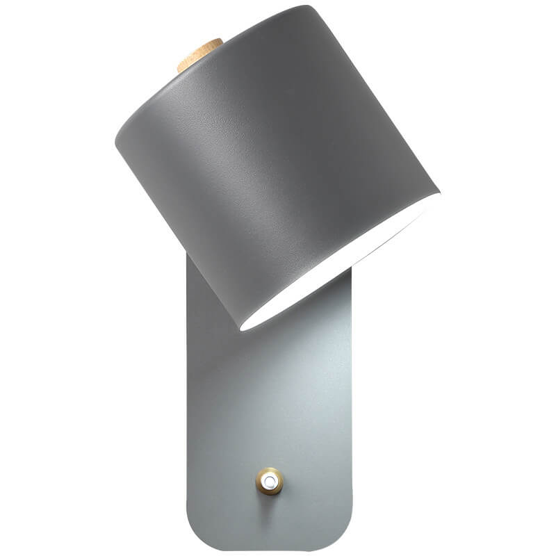 Rotatable Cylinder Wall Sconce 1-Light Nordic Style Lamp-Lighting > Wall Lights-casanuva-casanuva